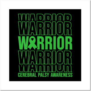 Cerebral Palsy Warrior Cerebral Palsy Awareness Posters and Art